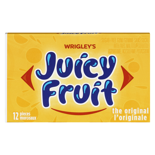 WRIGLEY'S JUICY FRUIT GUM S/F