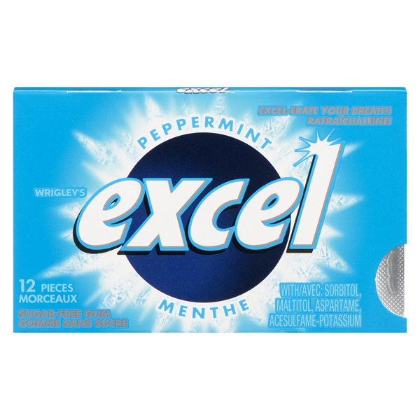 EXCEL PEPPERMINT GUM