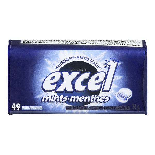 EXCEL WINTERFRESH MINTS