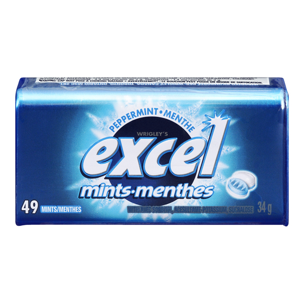 EXCEL PEPPERMINT MINTS