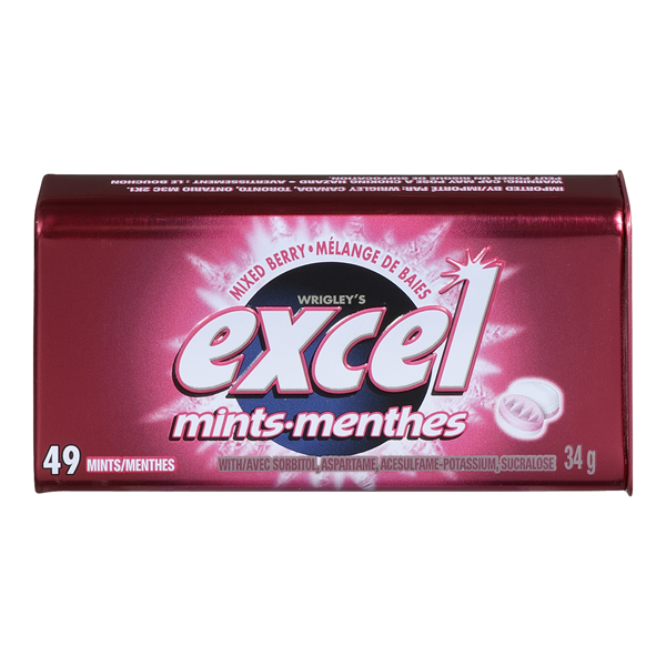 EXCEL MIXED BERRY MINTS