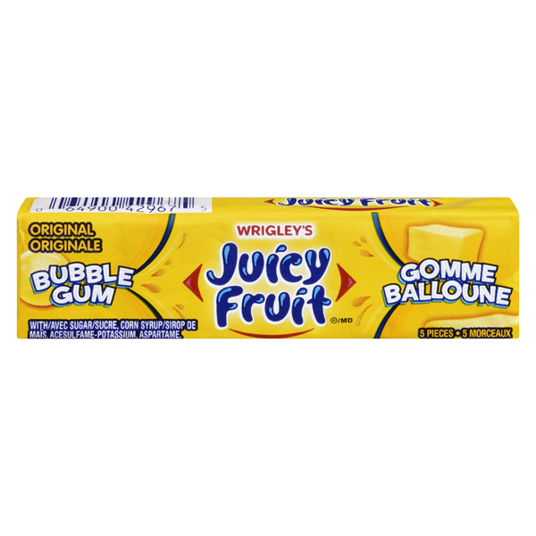 WRIGLEY JUICY FRUIT ORIGINAL GUM