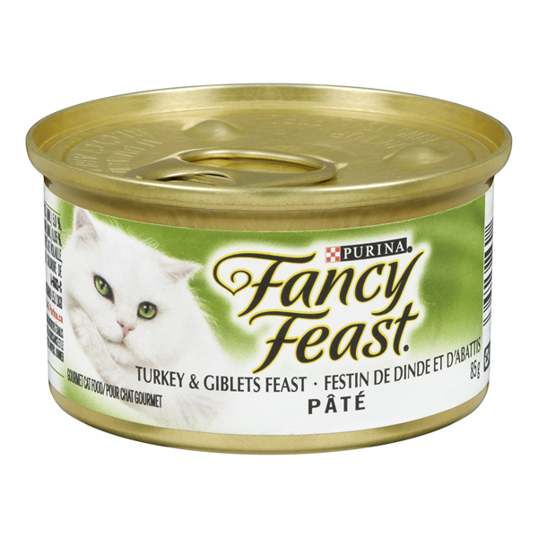 PURINA FANCY FEAST TURKEY & FIBLETS FEAST PATE