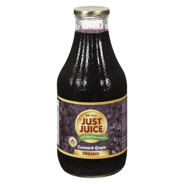 JUST JUICE ORGANIC CONCORD GRAPE