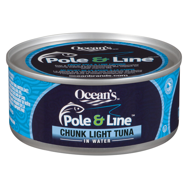 OCEANS POLE & LINE CHUNK LIGHT TUNA
