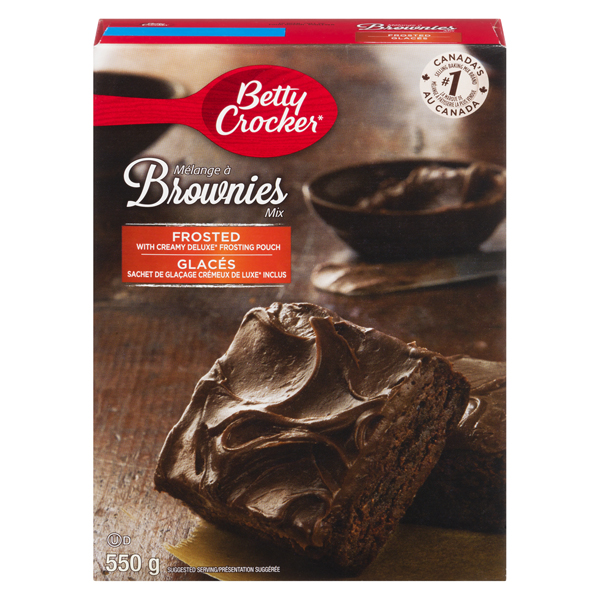 BETTY CROCKER FROSTED BROWNIES MIX