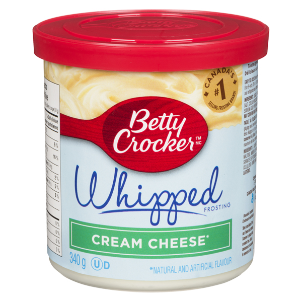 BETTY CROCKER WHIPPED FROSTING CREAM CHEESE