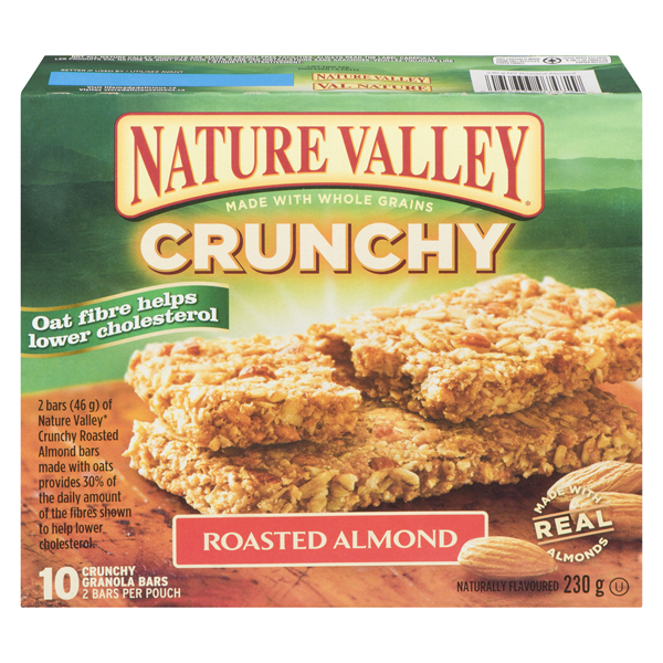 NATURE VALLEY CRUNCHY GRANOLA BAR ROASTED ALMOND