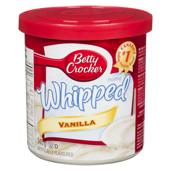 BETTY CROCKER WHIPPED FROSTING VANILLA
