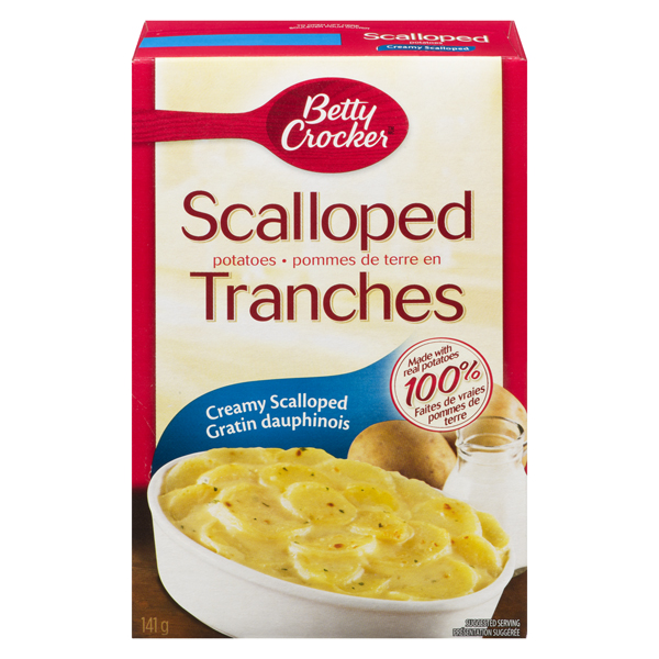 BETTY CROCKER SLICED POTATO SCALLOP