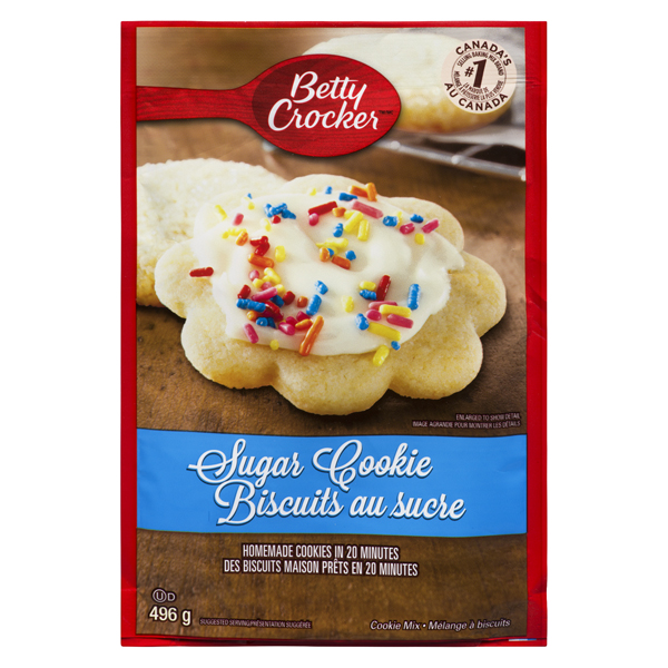 BETTY CROCKER COOKIE MIX SUGAR