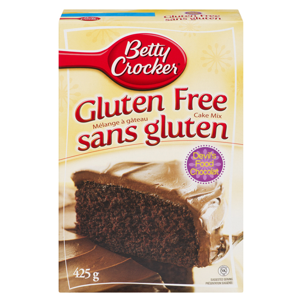 BETTY CROCKER GLUTEN FREE DEVILS FOOD CAKE MIX