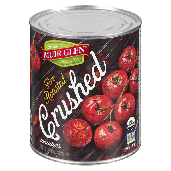 MUIR GLEN ORGANIC FIRE ROASTED CRUSHED TOMATOES