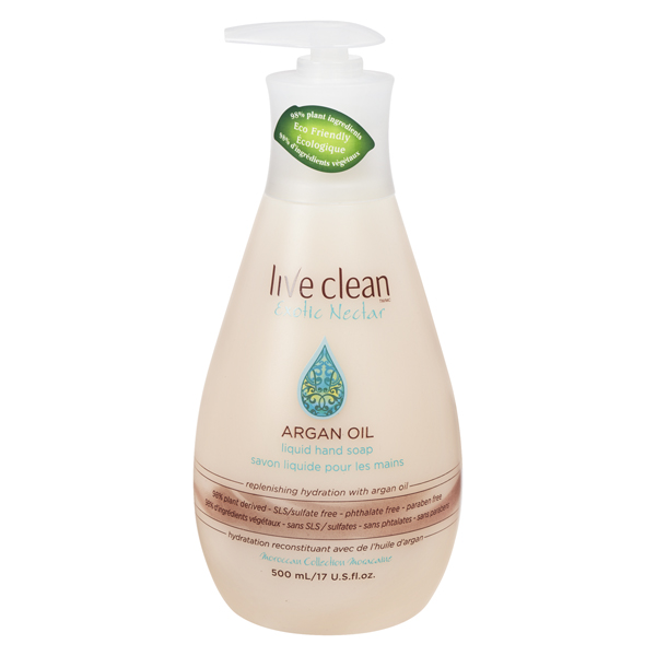 LIVE CLEAN ARGAN OIL LIQUID HAND SOAP
