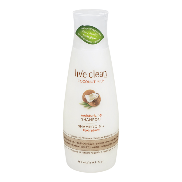 LIVE CLEAN COCONUT MILK SHAMPOO