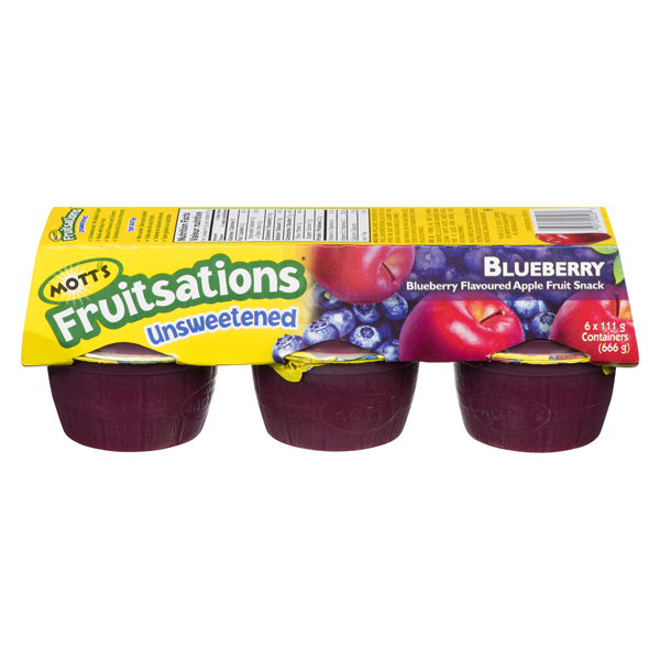 MOTTS FRUITSATIONS UNSWEETENED BLUEBERRY