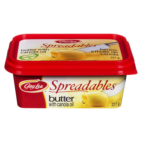 GAY LEA SPREADABLES BUTTER WITH CANOLA OIL