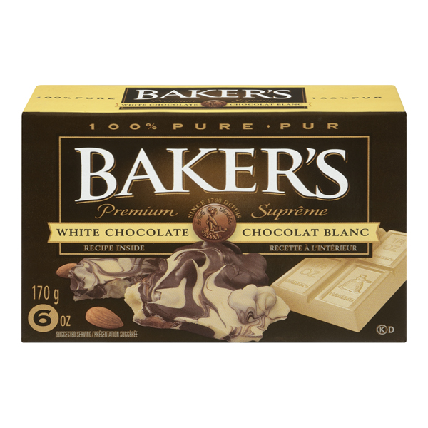 BAKERS PREMIUM WHITE CHOCOLATE
