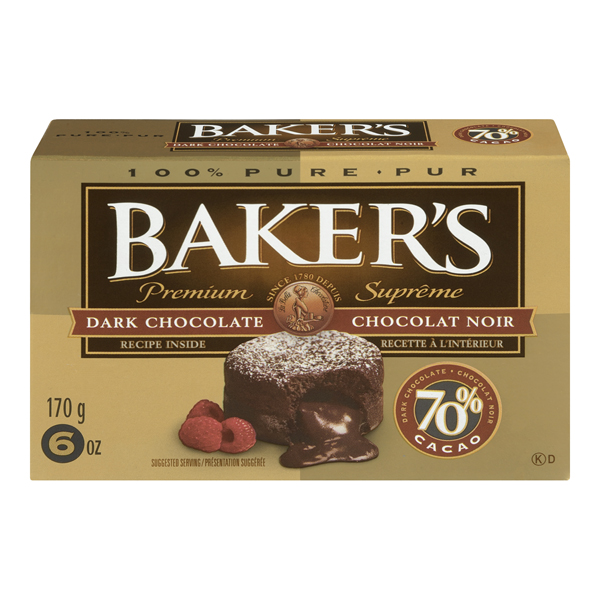 BAKERS PREMIUM DARK CHOCOLATE