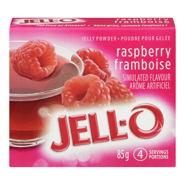 JELLO JELLY POWDER RASPBERRY