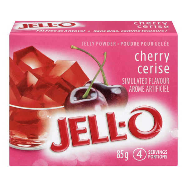JELLO JELLY POWDER CHERRY
