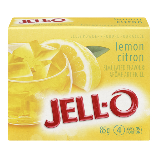 JELLO JELLY POWDER LEMON