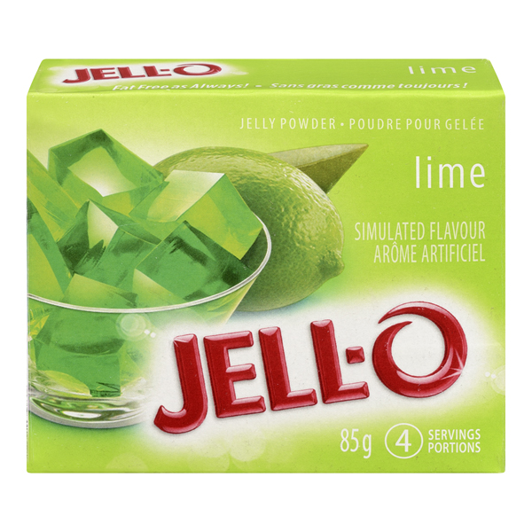 JELLO JELLY POWDER LIME