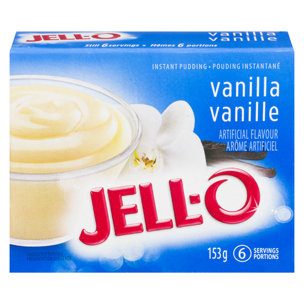 JELLO INSTANT PUDDING VANILLA