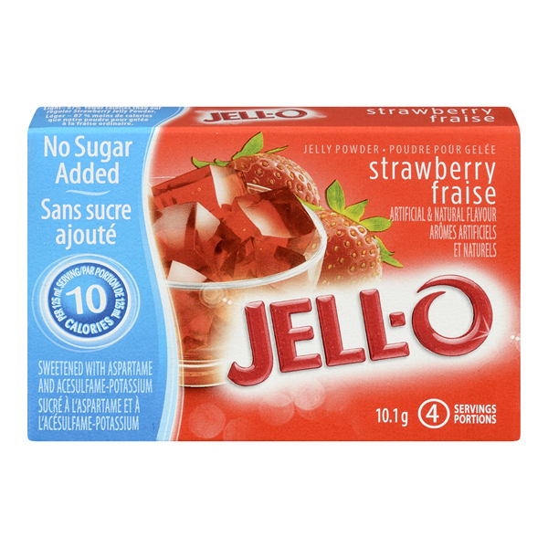 JELLO NSA LIGHT STRAWBERRY