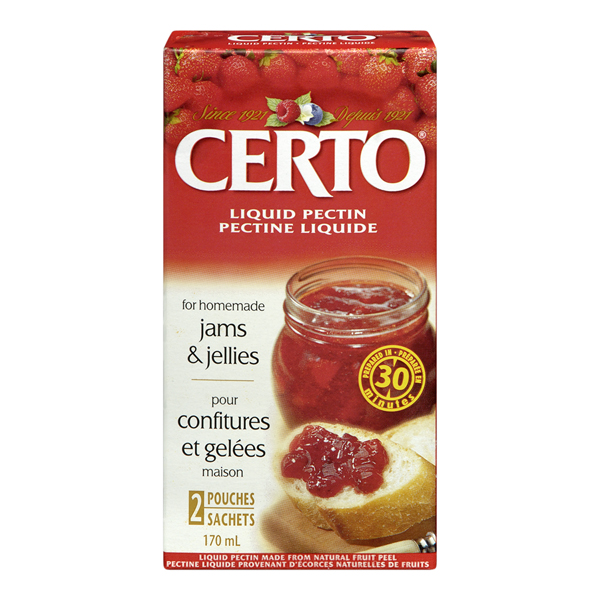 CERTO FRUIT PECTIN LIQUID