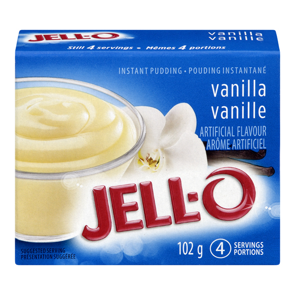 JELLO INSTANT PUDDING VANILLA
