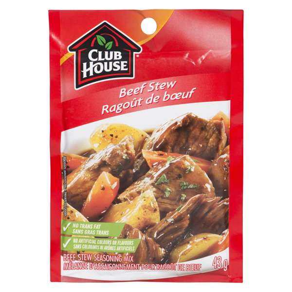 CLUB HOUSE BEEF STEW SEASONING MIX