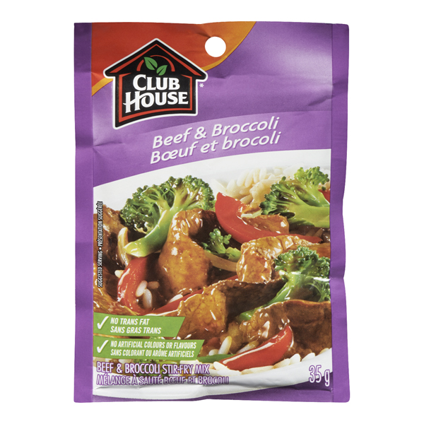 CLUB HOUSE STIR FRY BEEF BROCCOLI