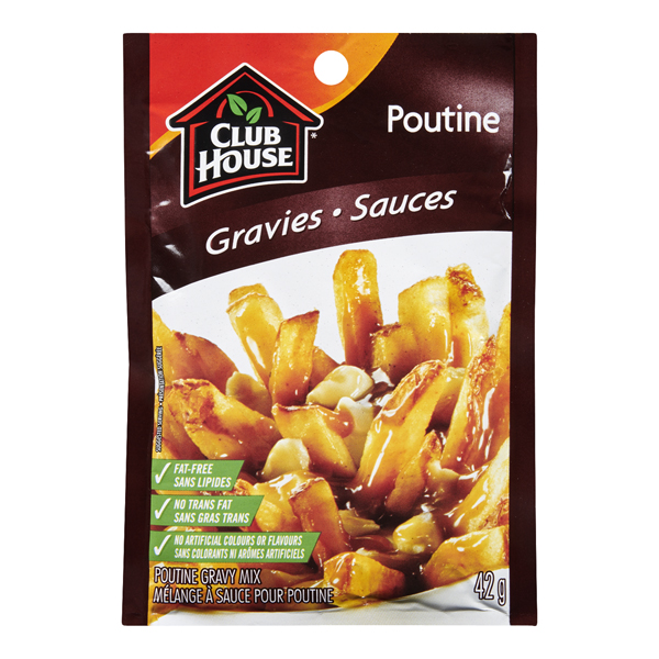 CLUB HOUSE GRAVY MIX POUTINE