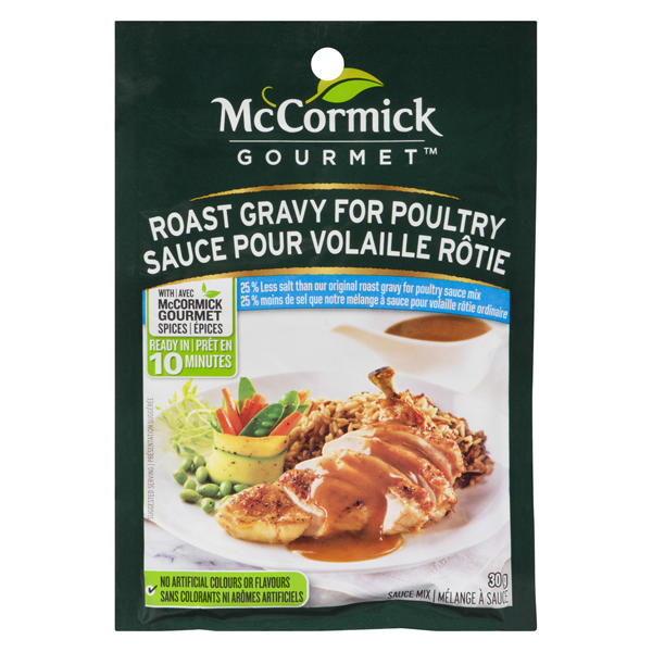 MCCORMICK SAUCE MIX ROAST GRAVY POULTRY LS