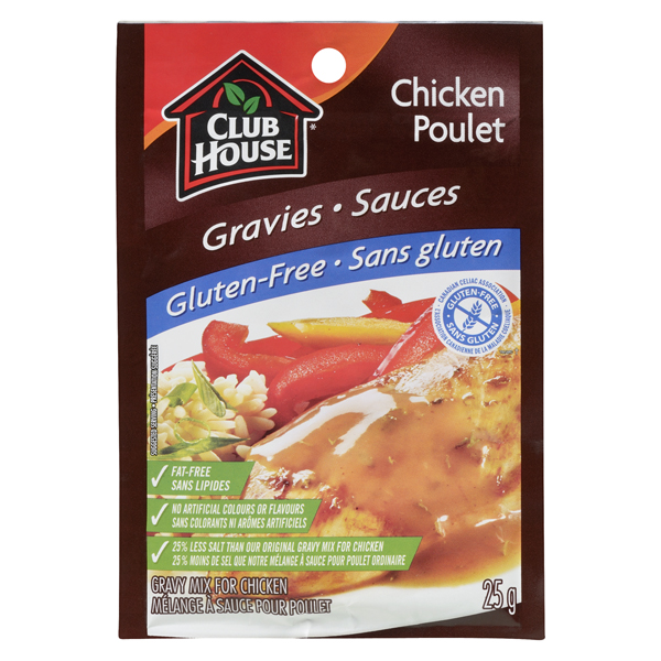 CLUB HOUSE GRAVY MIX GLUTEN FREE CHICKEN