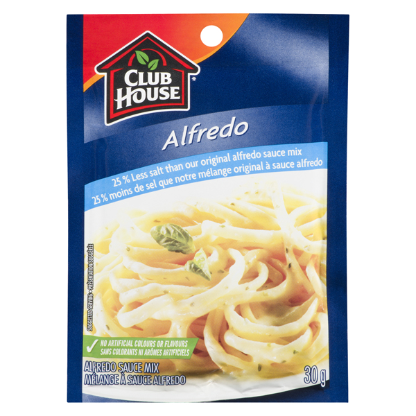 CLUB HOUSE PASTA PRIMA MIX ALFREDO SAUCE