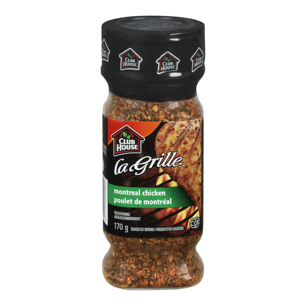 CLUB HOUSE LA GRILLE MONTREAL CHICKEN SEASONING