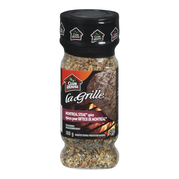 CLUB HOUSE LA GRILLE MONTREAL STEAK SPICE