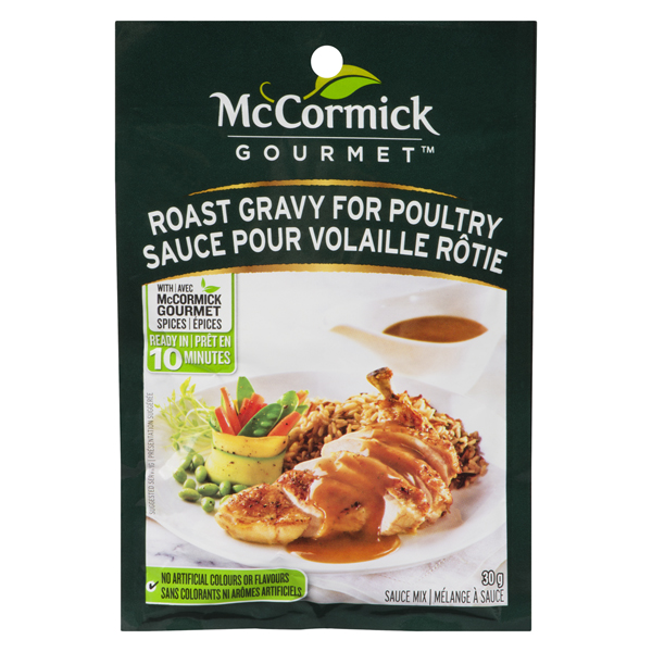 MCCORMICK SAUCE MIX ROAST GRAVY POULTRY
