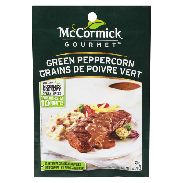 MCCORMICK SAUCE MIX GREEN PEPPERCORN