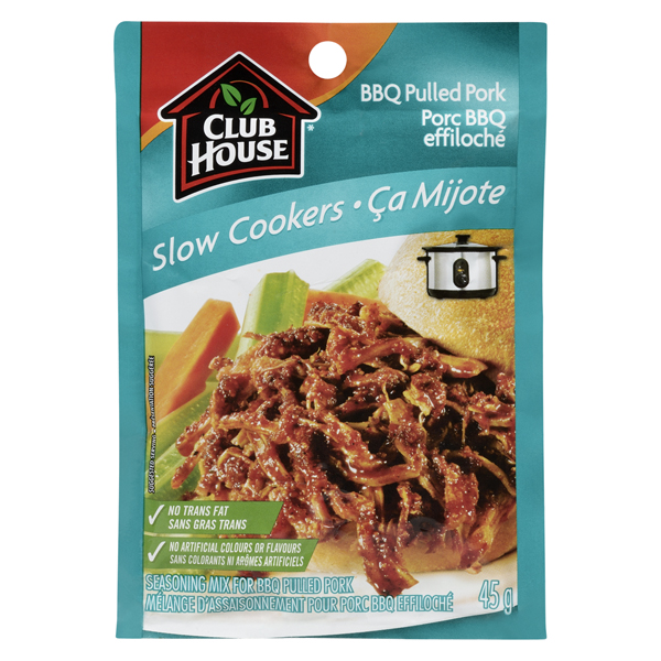 CLUB HOUSE SLOW COOKERS BBQ PORK
