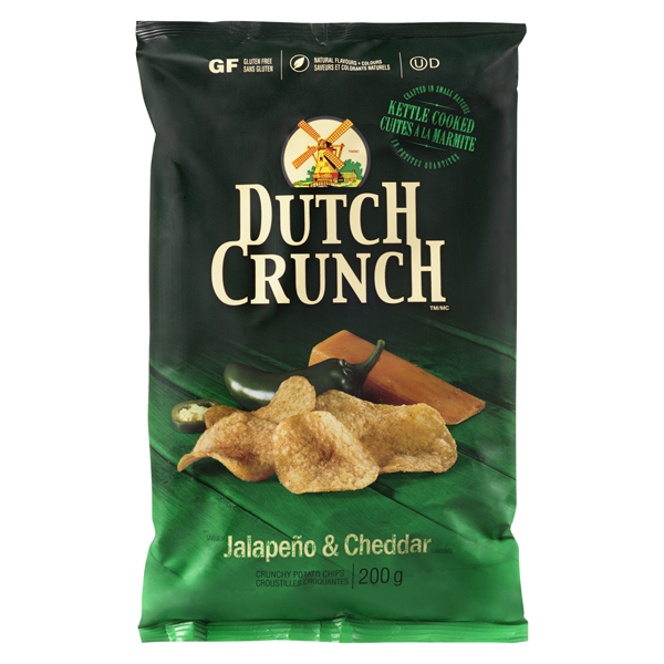 OLD DUTCH DUTCH CRUNCH CHIPS JALAPENO CHEDDAR