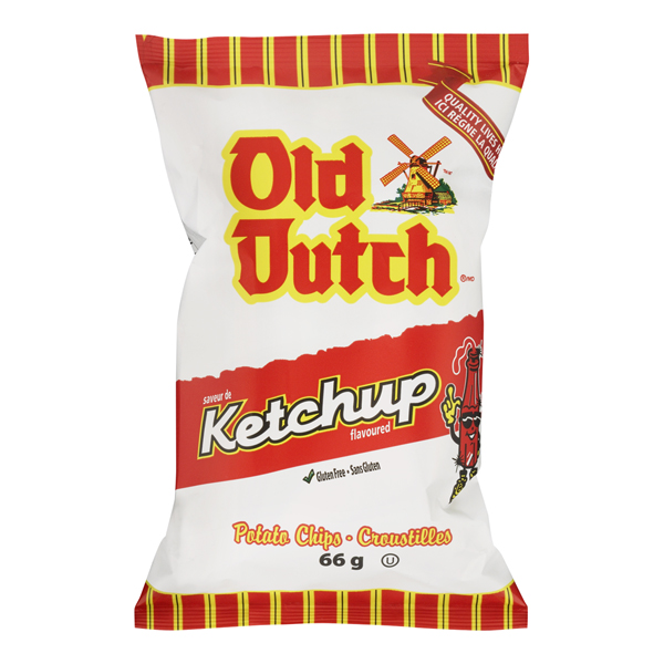 OLD DUTCH CHIPS KETCHUP