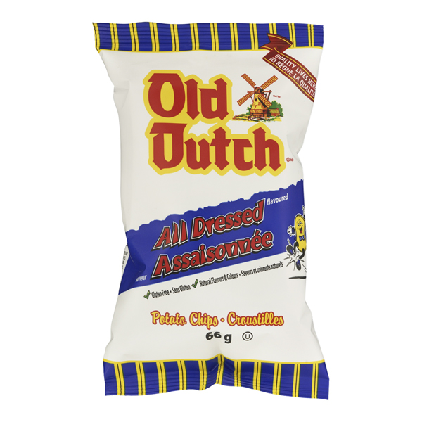 OLD DUTCH CHIPS ALL DRESSED