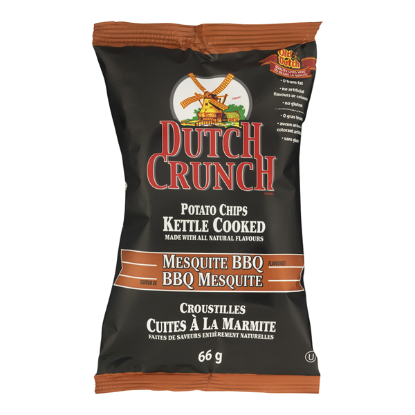 OLD DUTCH DUTCH CRUNCH CHIPS MESQUITE BBQ