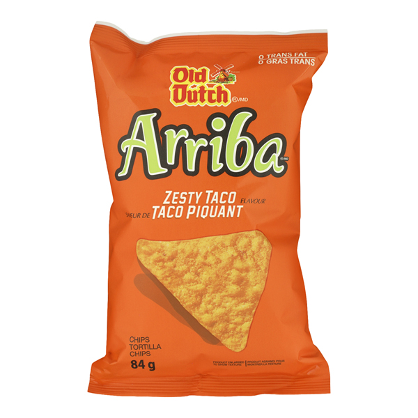 OLD DUTCH ARRIBA TORTILLAS ZESTY TACO