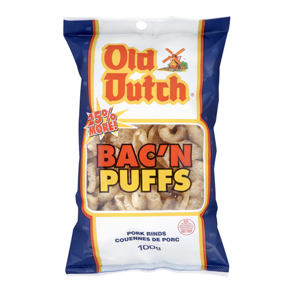 OLD DUTCH BAC'N PUFFS