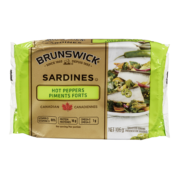 BRUNSWICK SARDINES HOT PEPPER