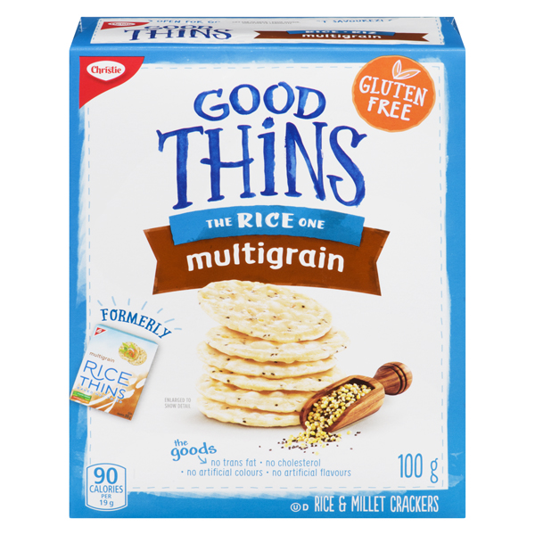 CHRISTIE GOOD THINS THE RICE ONE MULTIGRAIN CRACKERS